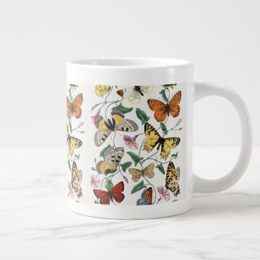 Weihnachtszeit Jumbo-Tasse (Rechts)