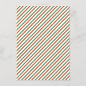 Weihnachtszeit Kapselspielkarte Einladung (Rückseite)