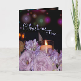 Weihnachtszeit-Karte Feiertagskarte