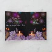 Weihnachtszeit-Karte Feiertagskarte (Innenseite)