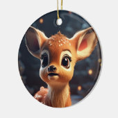 Weihnachtszeit Keramik Ornament (Links)