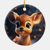 Weihnachtszeit Keramik Ornament (Hinten)