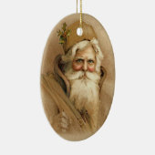 Weihnachtszeit Keramik Ornament (Rechts)