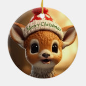 Weihnachtszeit Keramik Ornament (Hinten)