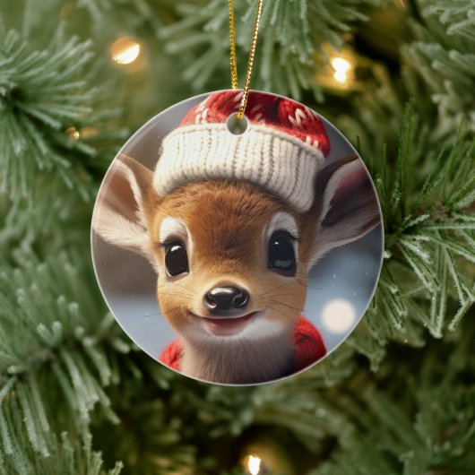Weihnachtszeit Keramik Ornament (Baum)