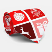 Weihnachtszeit-Krawatte Krawatte (Gerollt)