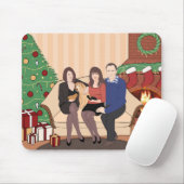 Weihnachtszeit Mousepad (Mit Mouse)