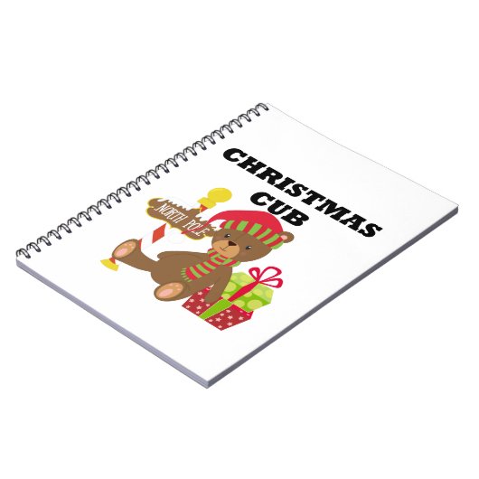 Weihnachtszeit Notizblock (Linke Seite)