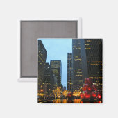 Weihnachtszeit NYC Magnet (Vorderseite/Rückseite)