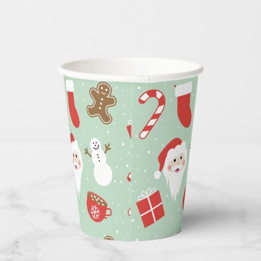 Weihnachtszeit Pappbecher (Rechts)