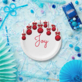 Weihnachtszeit Pappteller (Party)