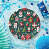 Weihnachtszeit Pappteller (Party)