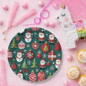 Weihnachtszeit Pappteller (Party)