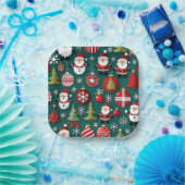 Weihnachtszeit Pappteller (Party)