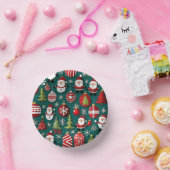 Weihnachtszeit Pappteller (Party)