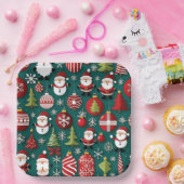 Weihnachtszeit Pappteller (Party)