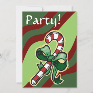 Weihnachtszeit-Party Einladung