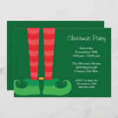 Weihnachtszeit-Party Einladung (Vorne/Hinten)