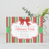 Weihnachtszeit-Party Einladung - Cookie Exchange - (Stehend Vorderseite)