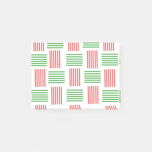 Weihnachtszeit Post-it Klebezettel (Vorderseite)