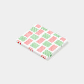 Weihnachtszeit Post-it Klebezettel (angewinkelt)