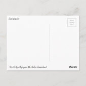 Weihnachtszeit Postkarte (Rückseite)