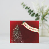 Weihnachtszeit Postkarte (Stehend Vorderseite)