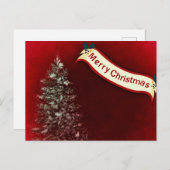 Weihnachtszeit Postkarte (Vorne/Hinten)