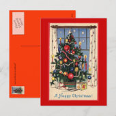 Weihnachtszeit Postkarte (Vorne/Hinten)