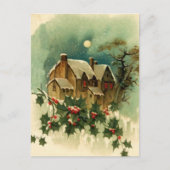 Weihnachtszeit Postkarte (Vorderseite)