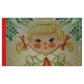 Weihnachtszeit-Puppen Stoff (Fat Quarter (45,7 x 55,9 cm))