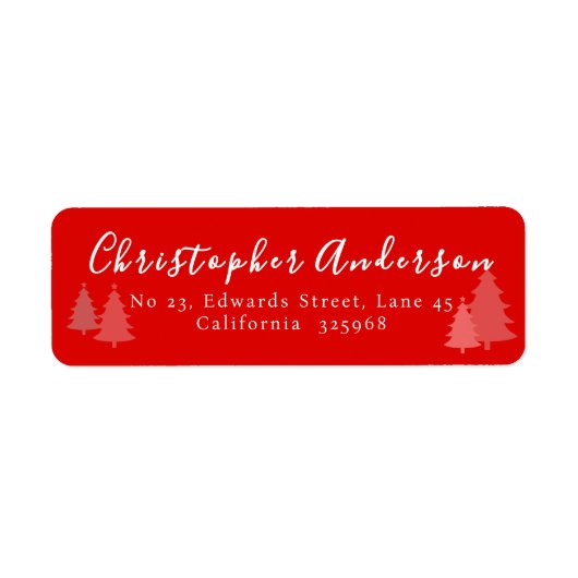 Weihnachtszeit Rot (Vorne)