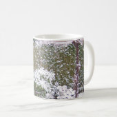 Weihnachtszeit, Schnee im Garten Kaffeetasse (VorderseiteRechts)