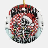 Weihnachtszeit Skeleton Ornament (Vorne)