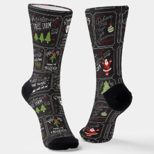 Weihnachtszeit Socken