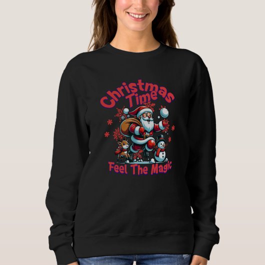 Weihnachtszeit Sweatshirt (Vorderseite)