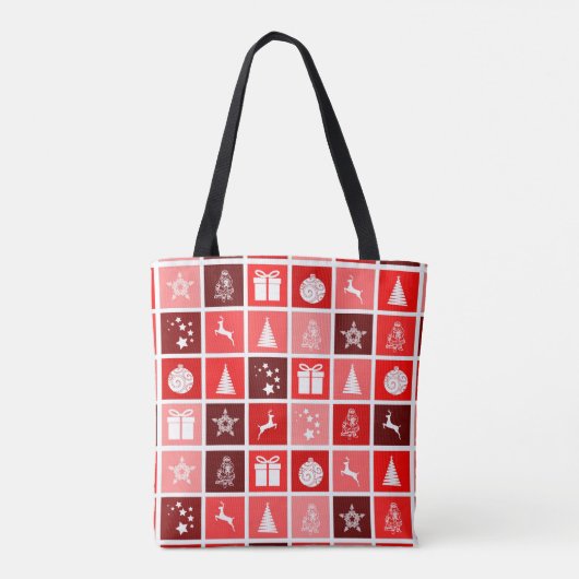 Weihnachtszeit Tasche (Rückseite)