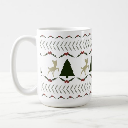 Weihnachtszeit-Tasse Kaffeetasse (Links)