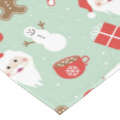 Weihnachtszeit tischdecke (Schrägansicht)