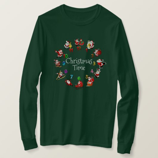 Weihnachtszeit Ugly T-Shirt (Design vorne)