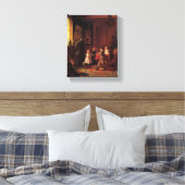 Weihnachtszeit (Vintage Weihnachtszeit) Leinwanddruck (Insitu (Schlafzimmer))