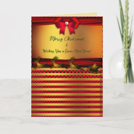 Weihnachtszeit / Weihnachtsfeiertag Karte