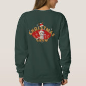 Weihnachtszeit Weihnachtsgebäck Alphabet I Sweatshirt (Rückseite)