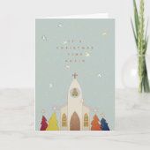 Weihnachtszeit Weihnachtskarte Feiertagskarte (Vorderseite)