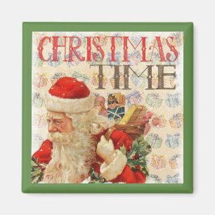 Weihnachtszeit Weihnachtsmann Magnet