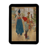 Weihnachtszeit Wieder Julaftonen Magnet (Vertikal)