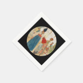 Weihnachtszeit Wieder Julaftonen Serviette (Ecke)