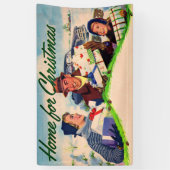 Weihnachtszeit-Zuhause Banner (Vertikal)