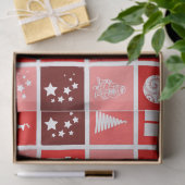 Weihnachtszeitpapier Seidenpapier (Geschenk)