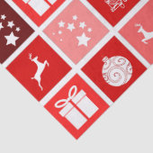 Weihnachtszeitpapier Seidenpapier (Detail)